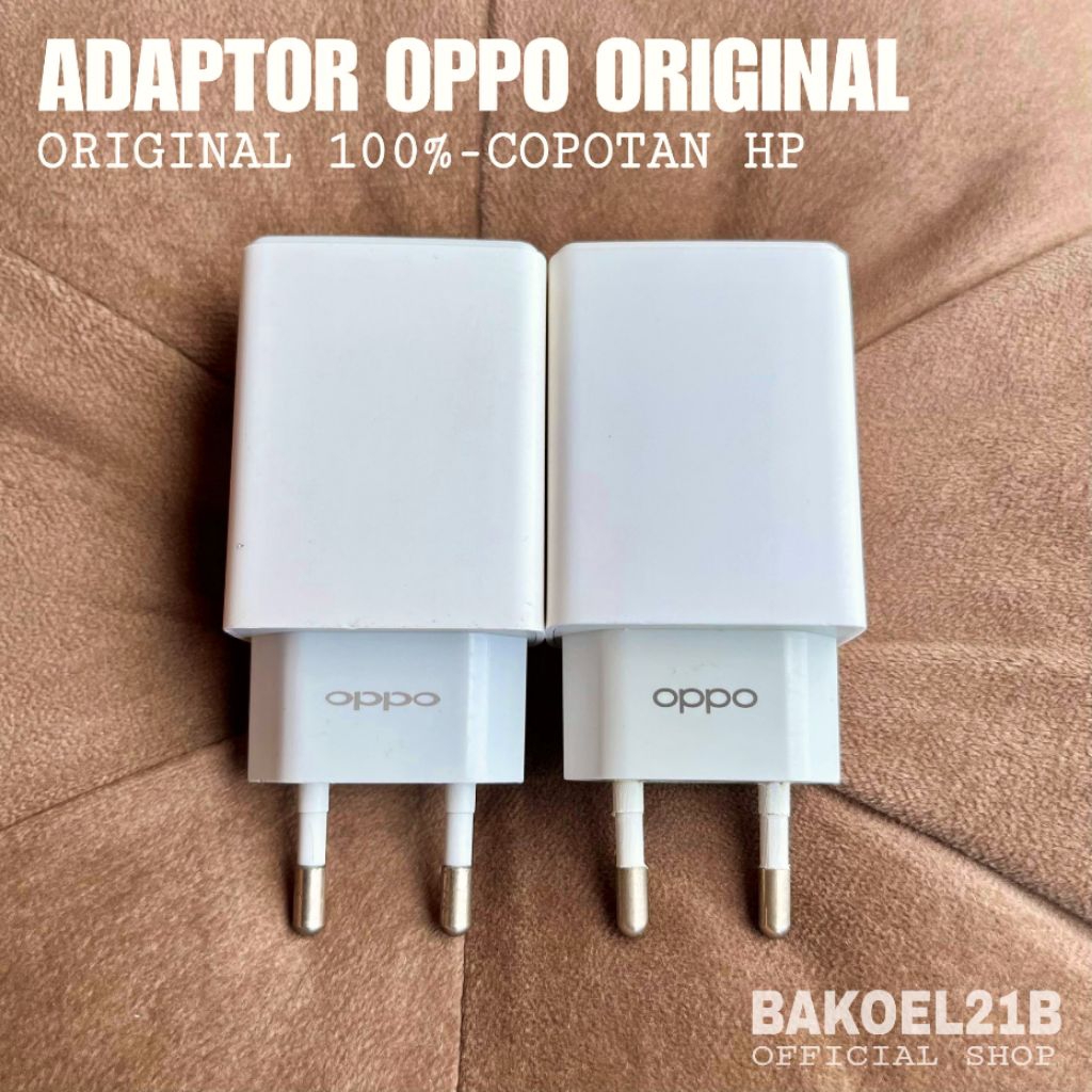 Batok Charger OPPO 2A 10W Copotan/ Bawaan Hp Ori 100% A5s A13 A15 A31 F1s F5 F7 A5 A9 dll