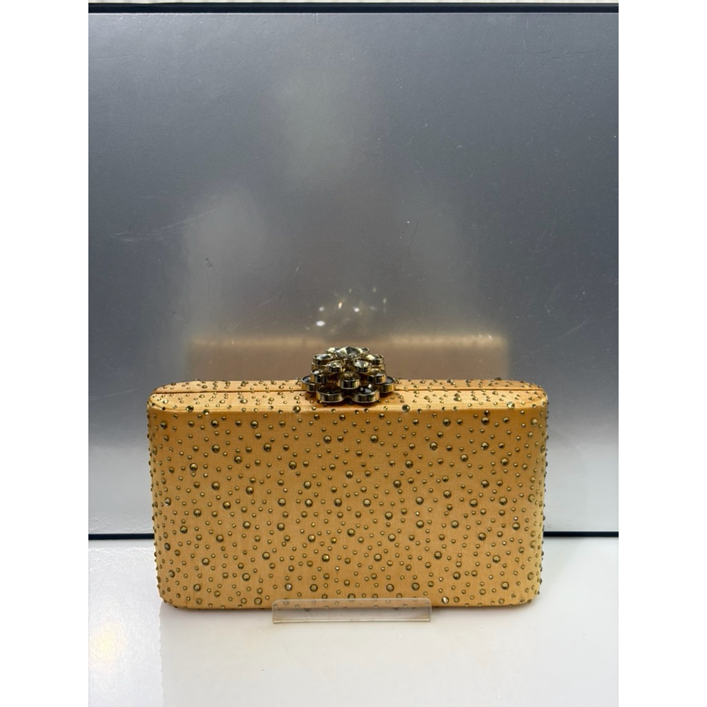 [READY] TAS PESTA MEWAH WANITA-1122 Gold