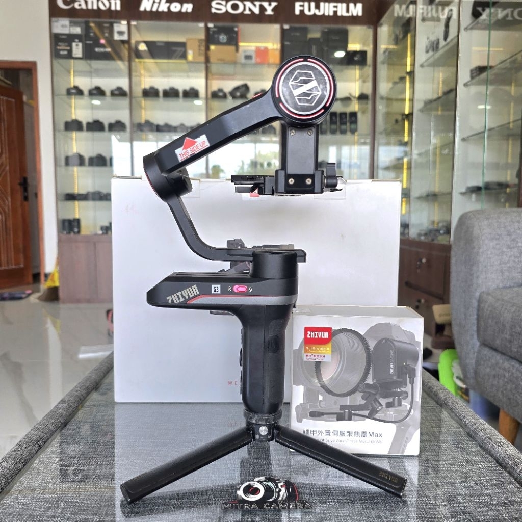 ZHIYUN WEEBILL S + Transmount servo zoom fokus controller