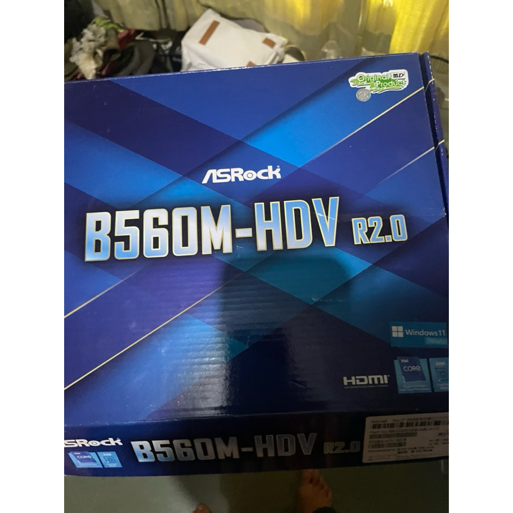 motherboard b560m-hdv, intel i5-11400f, RAM hyperx fury RGB, cpu cooler darkflash twister dx-120