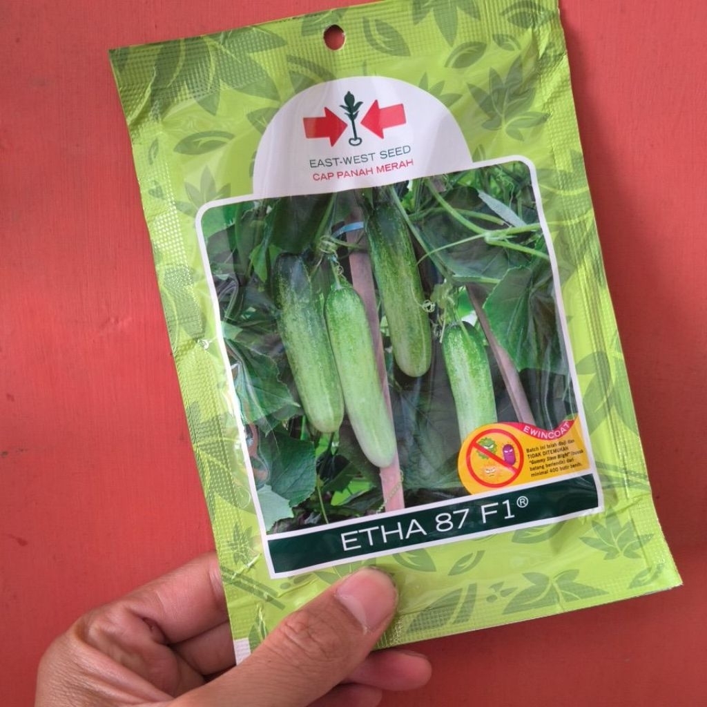 ETHA 87 F1 800 Butir Benih Timun Cap Panah Merah