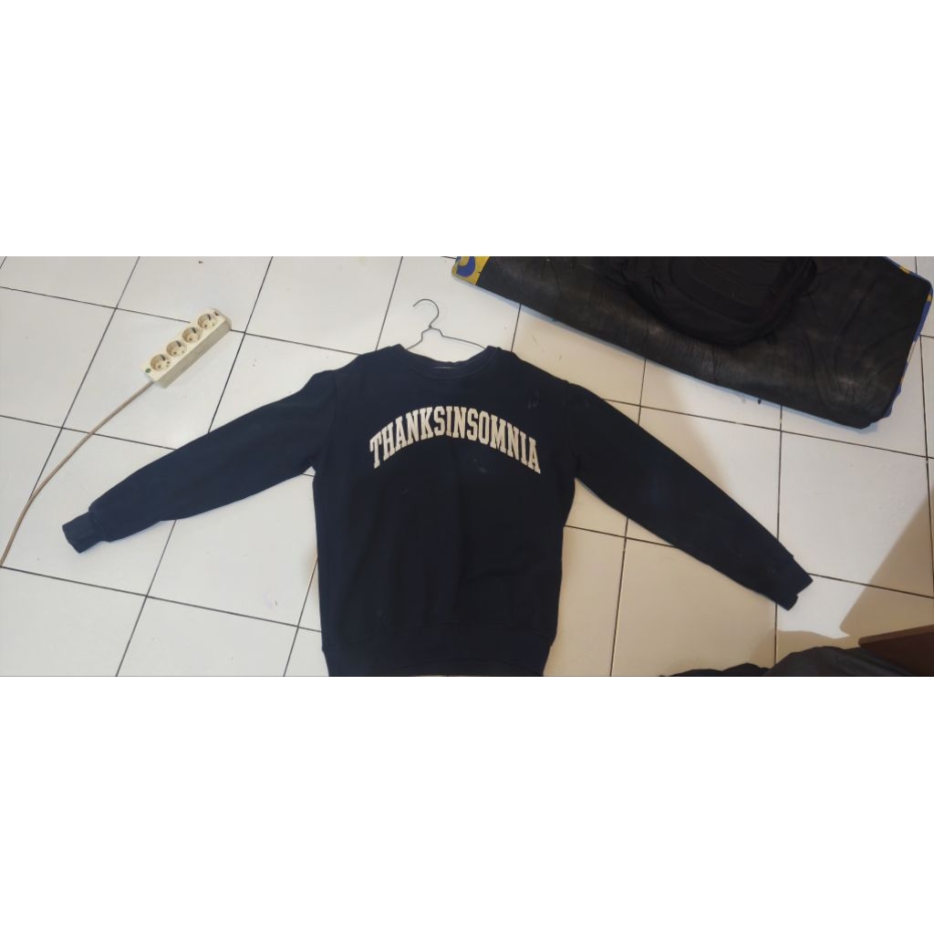 Crewneck Thanksinsomnia Preloved [Good Condition]
