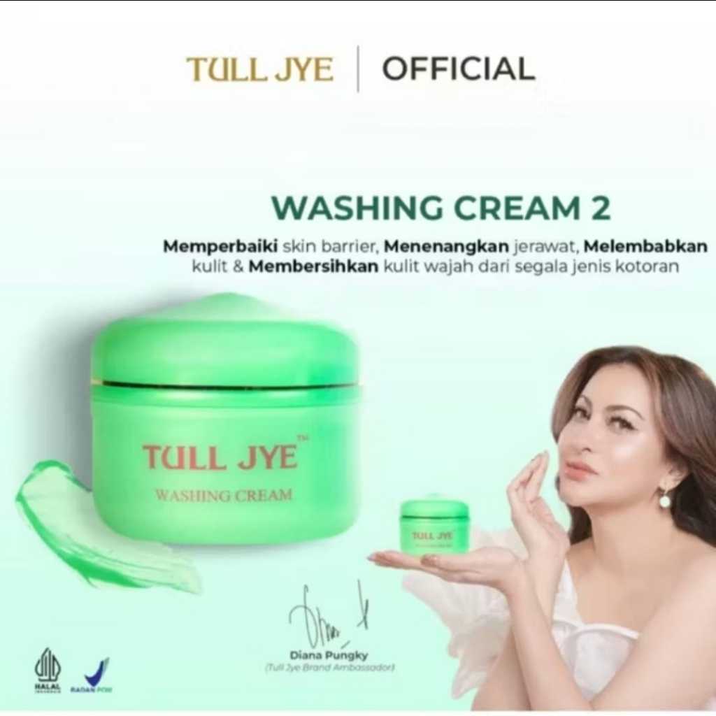 Tull Jye Washing Cream Hijau / Tull Jye Washing Cream 2 / Washing Cream Tull Jye