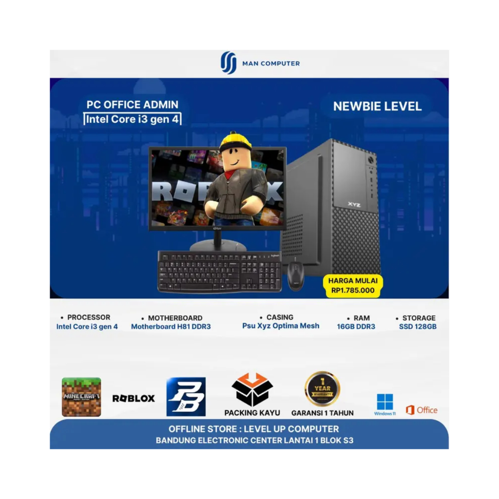 PC GAMING EDITING | INTEL CORE i3 gen 4 |RAM 16ddr 3|