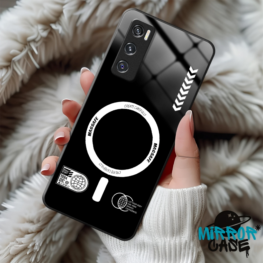 Softcase Untuk VIVO V20 SE Casing VIVO V20 SE V2022 V2023 SoftCase Kaca Glossy Cassing kilau Glass P