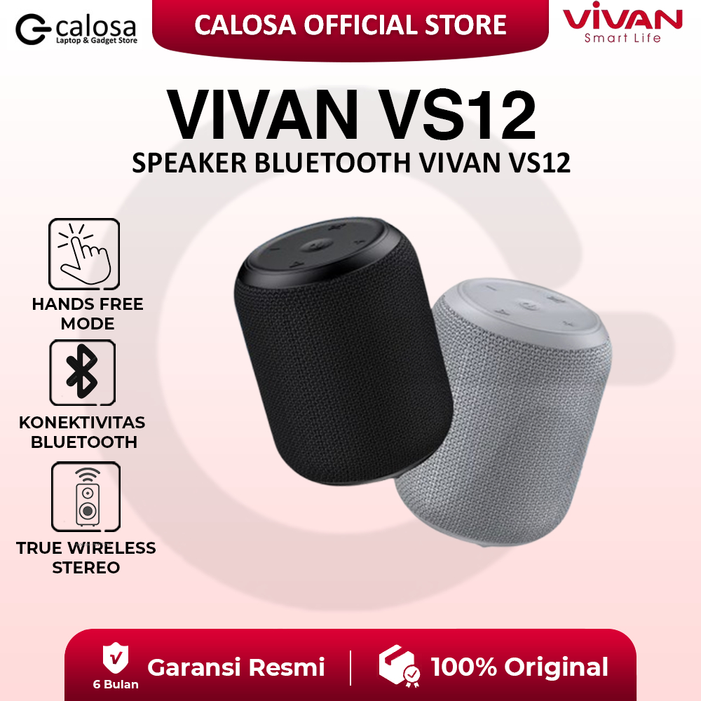 SPEAKER BLUETOOTH VIVAN VS12