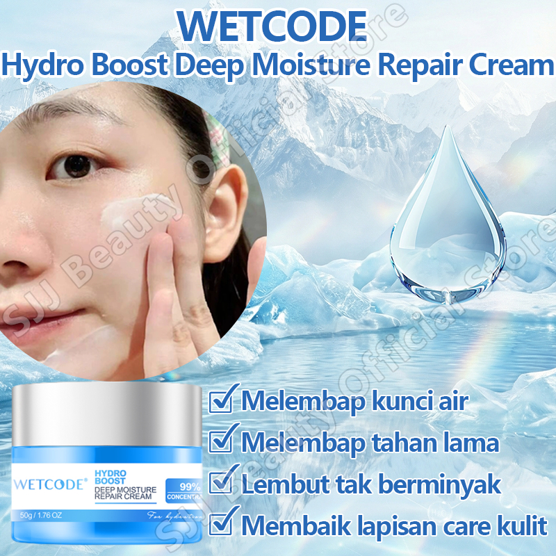 Moisturizer hydrating Cream pencerah wajah 50g Cream pelembab wajah Krim pemutih wajah Repair skin b