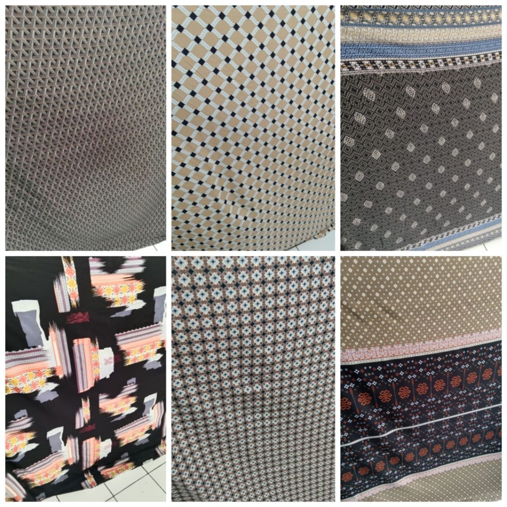 rayon premium meteran, rayon motif meteran,kain meteran (hrga pr0,5m)
