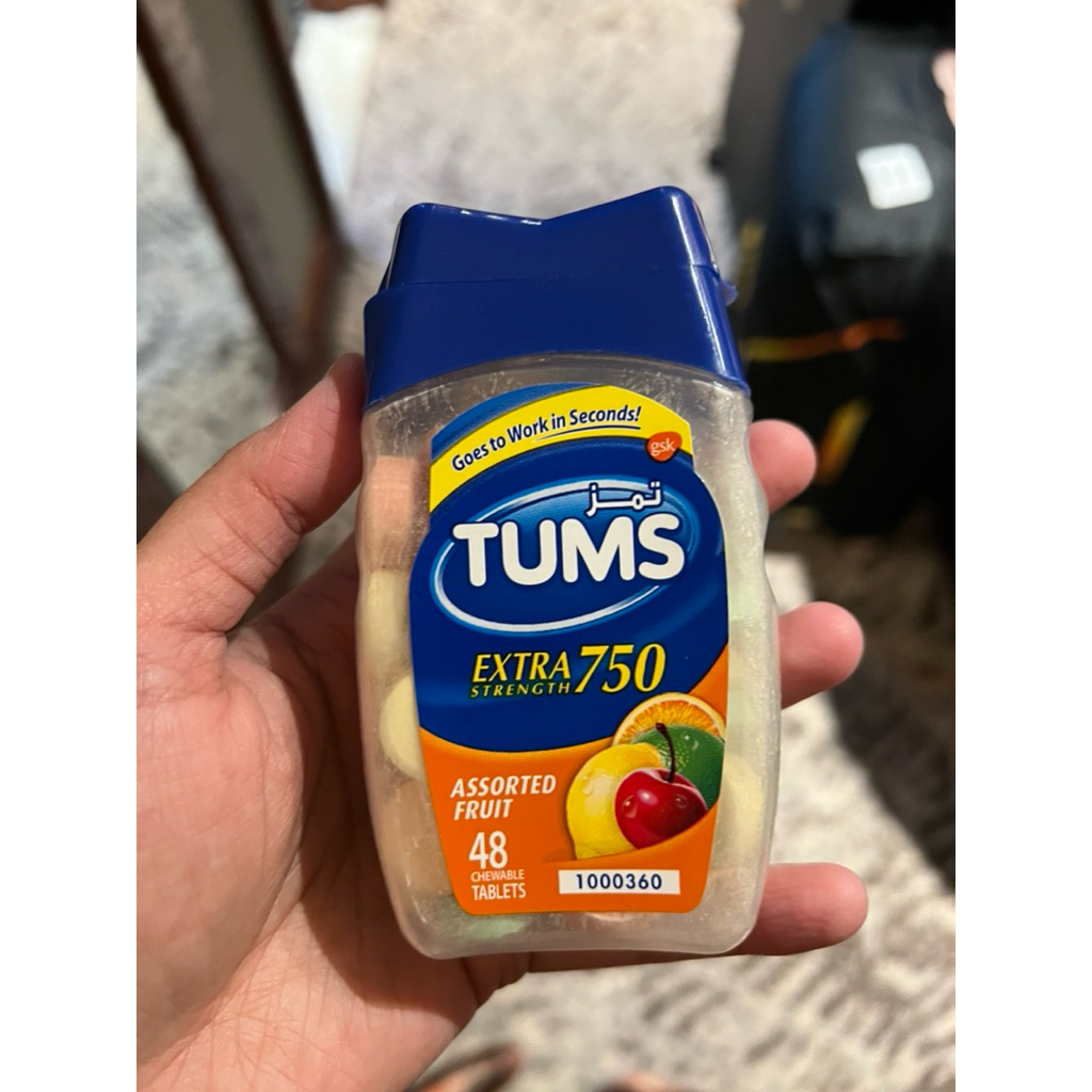 Tums Tablet Pereda Asam Lambung Maag Gerd