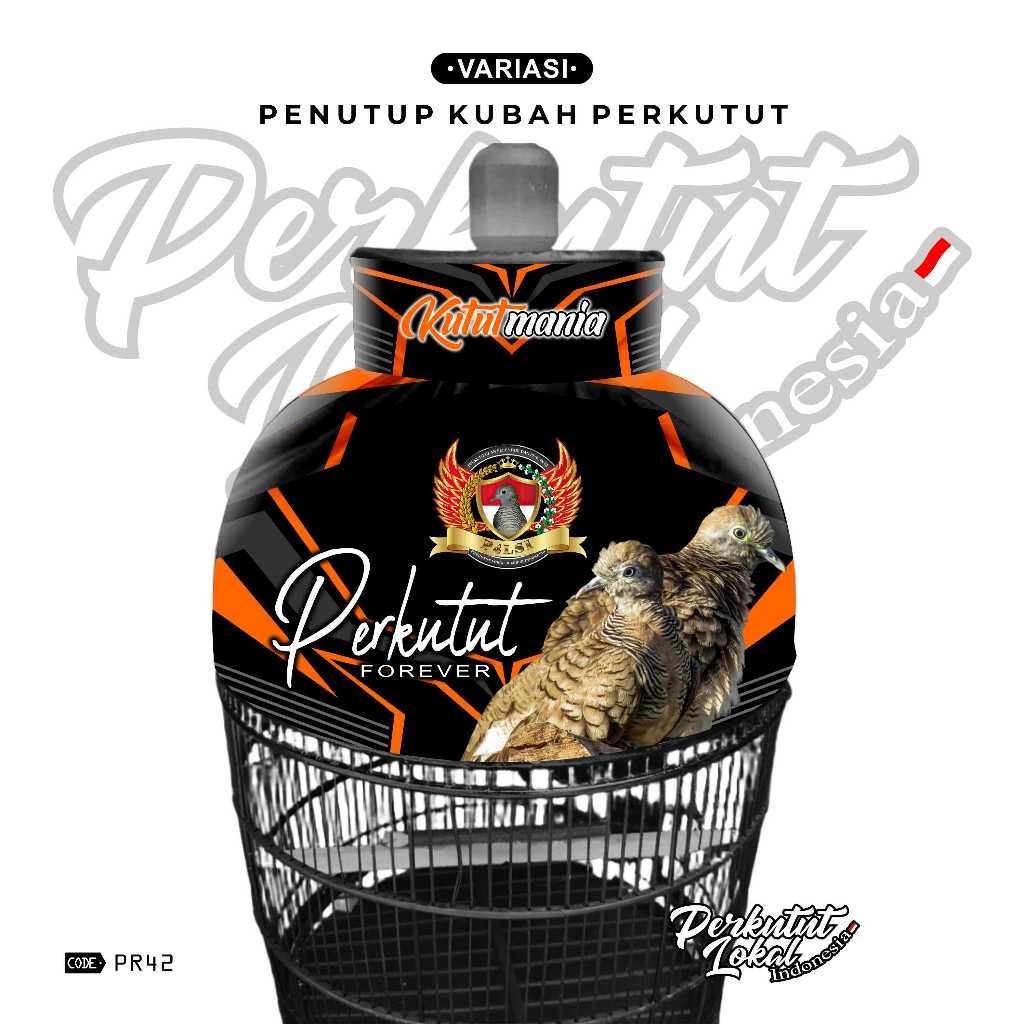 Penutup Kubah Sangkar Perkutut Kain Penutup Atas Perkutut PR42