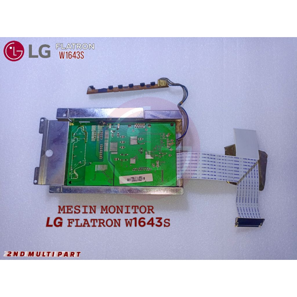 MESIN MONITOR LG FLATRON W1643S (2nd)