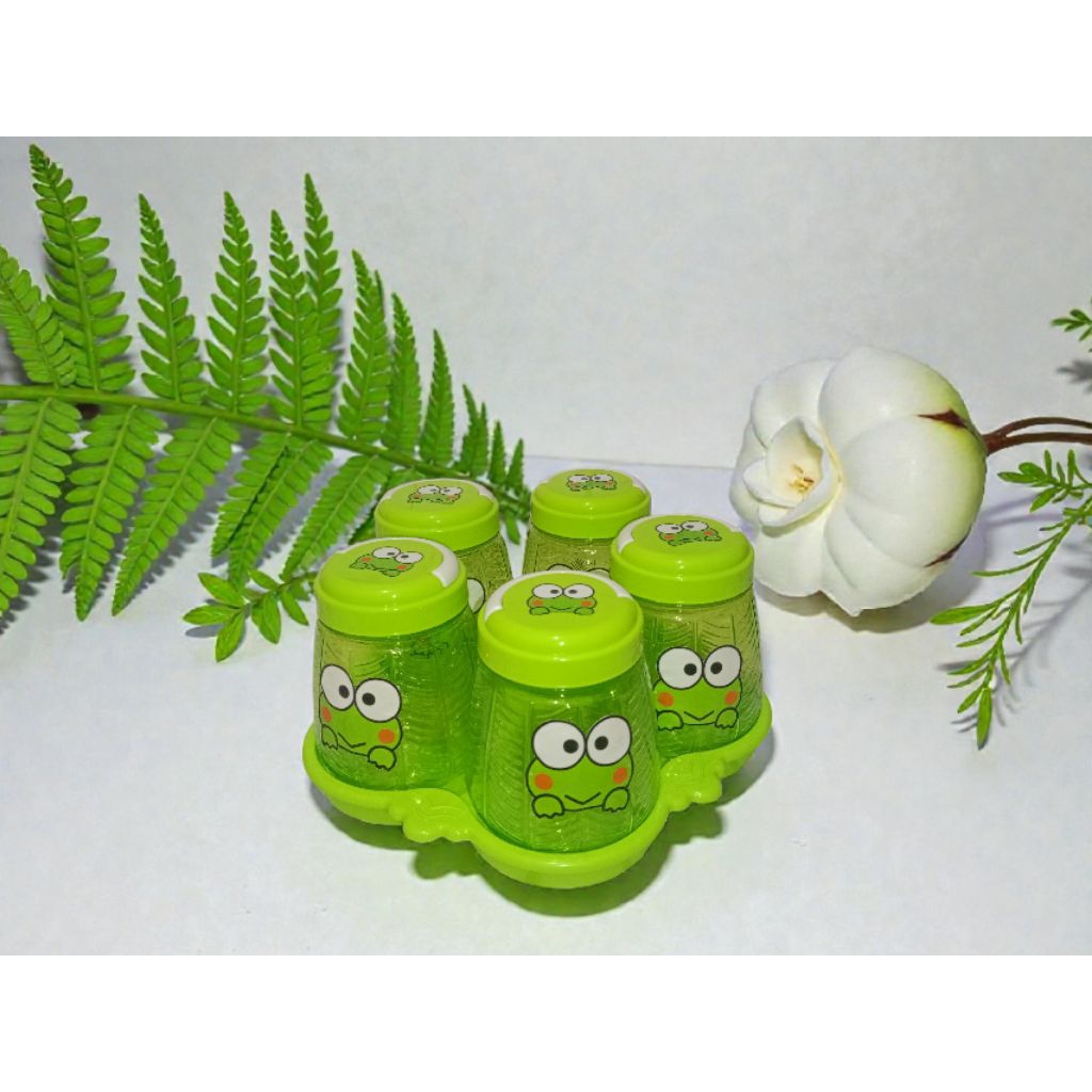toples set karakter hellokitty Doraemon dan keroppi / Toples lucu / toples kue / toples karakter/top