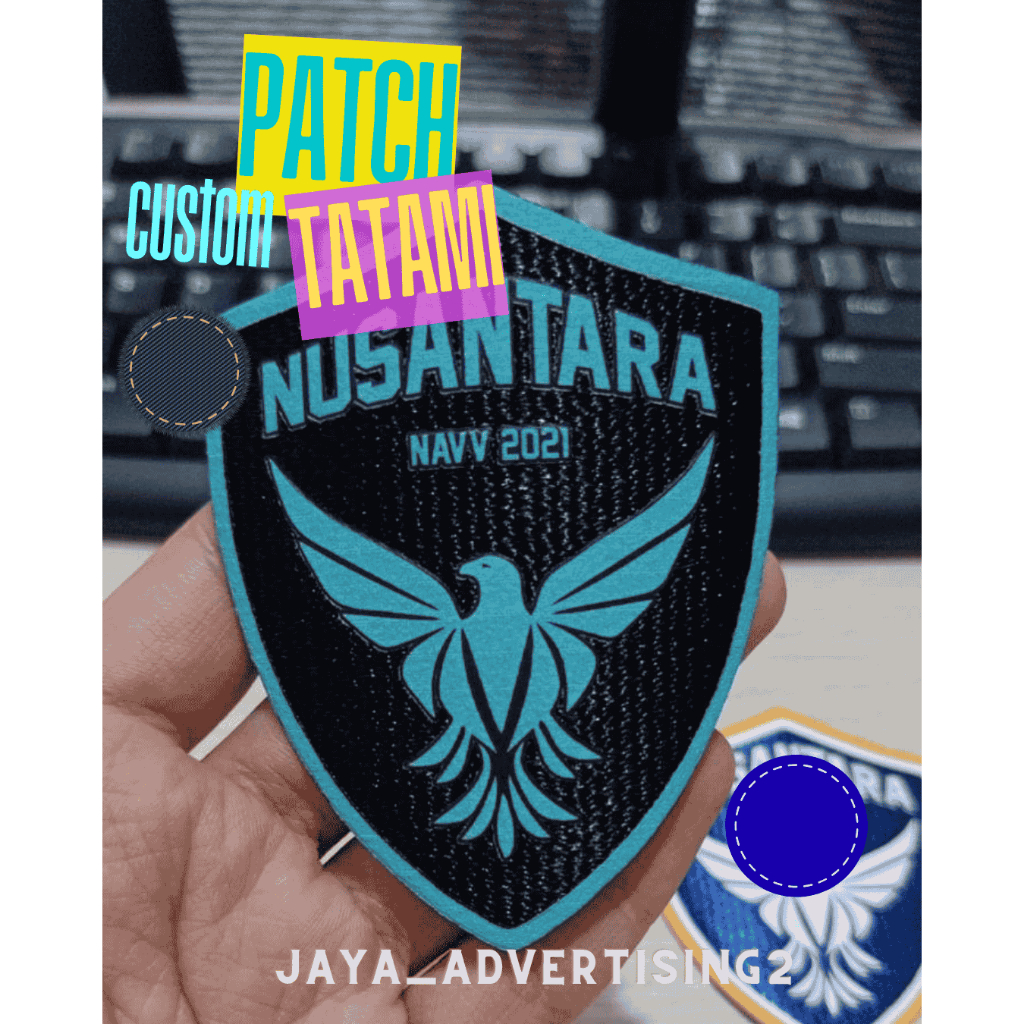Patch Tatami Custom – Desain Bebas, Kualitas Premium