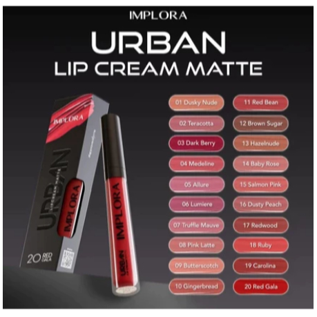 Implora Urban Lip Cream Matte | Implora Lip Cream Matte