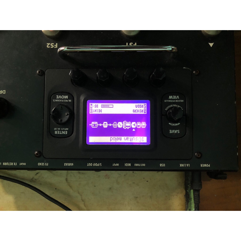 efek gitar line 6 hd500