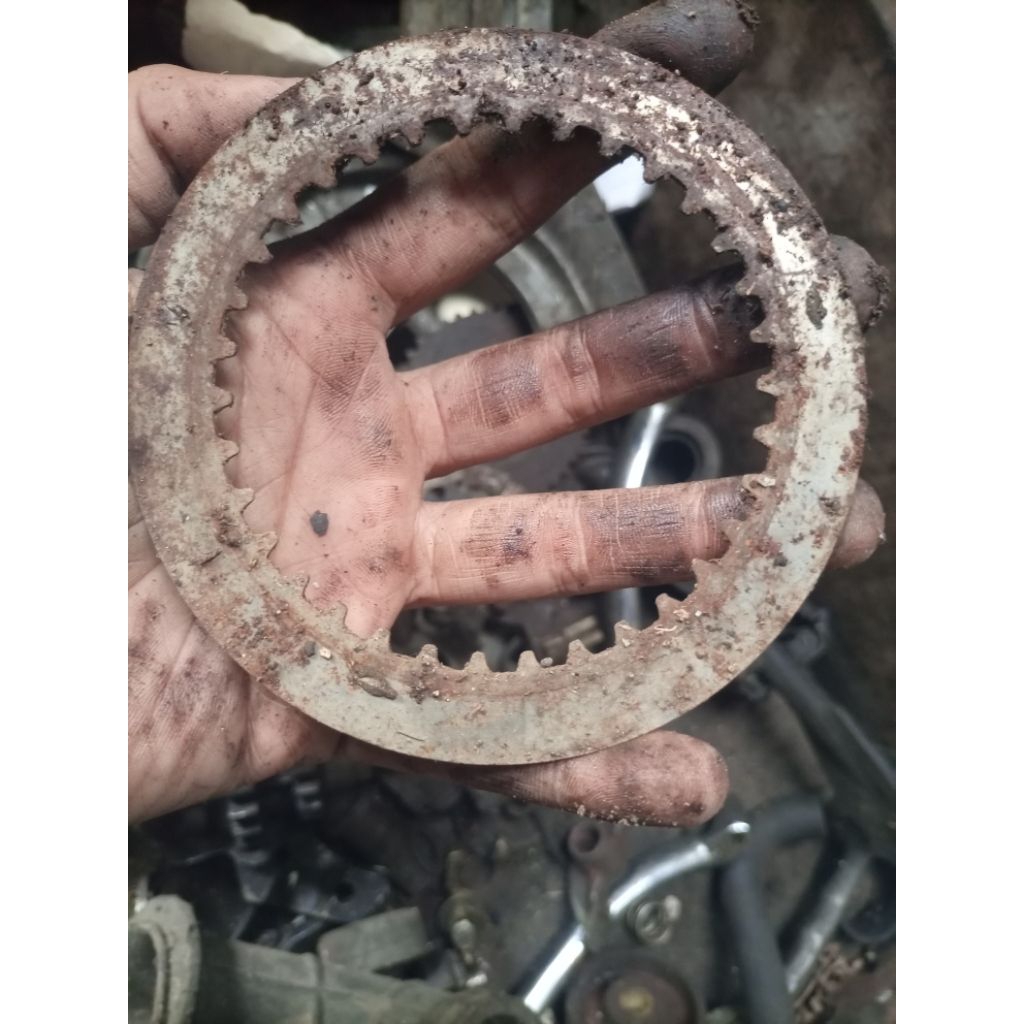 plat gesek besi kopling kupling Kawasaki Binter ke125 ke 125