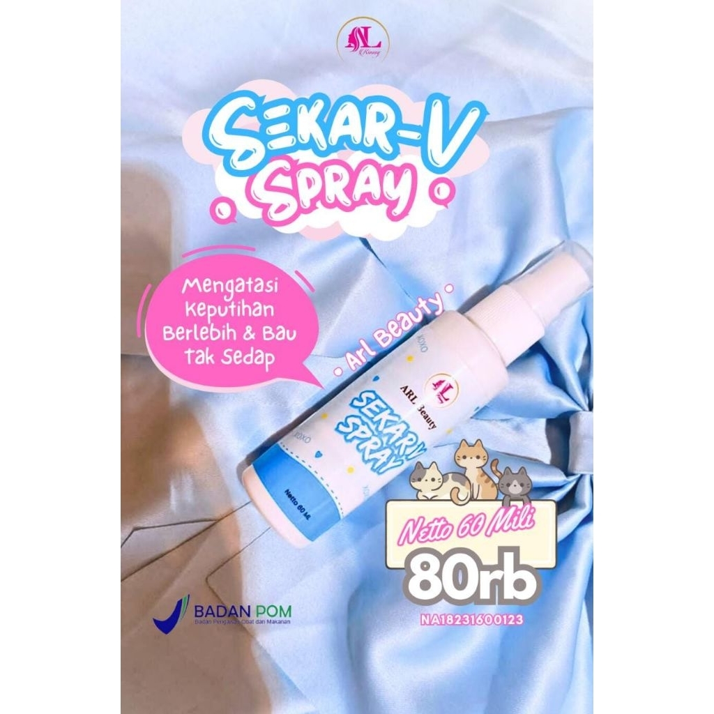 3pcs paket reseler Sekar v sprey alkimmy beauty