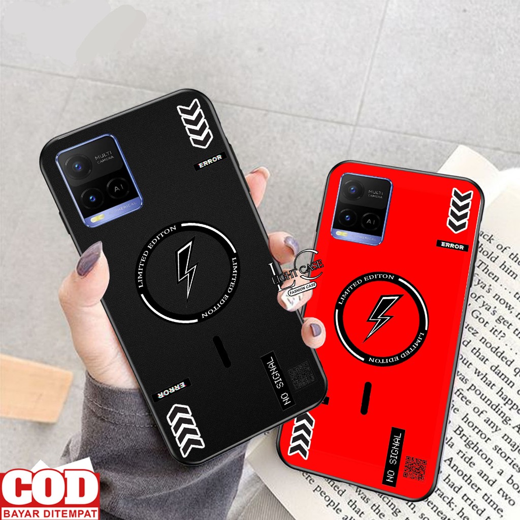 Cassing glossy Untuk Vivo Y21 Y21S Y21T Y33S Y21A Y21E Terbaru - Softcase Gambar Fashion Printing { 