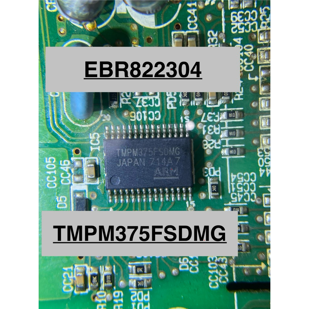 ic tmpm375fsmd ic micom ic kulkas lg inverter