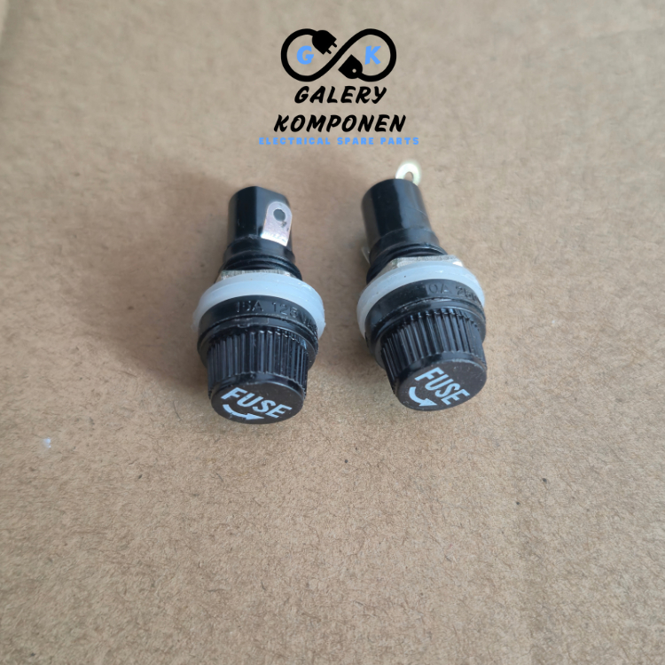 Fuse Holder Kecil Panel Box Rumah Tempat Sekring 5x20 mm Fuse Power Supply