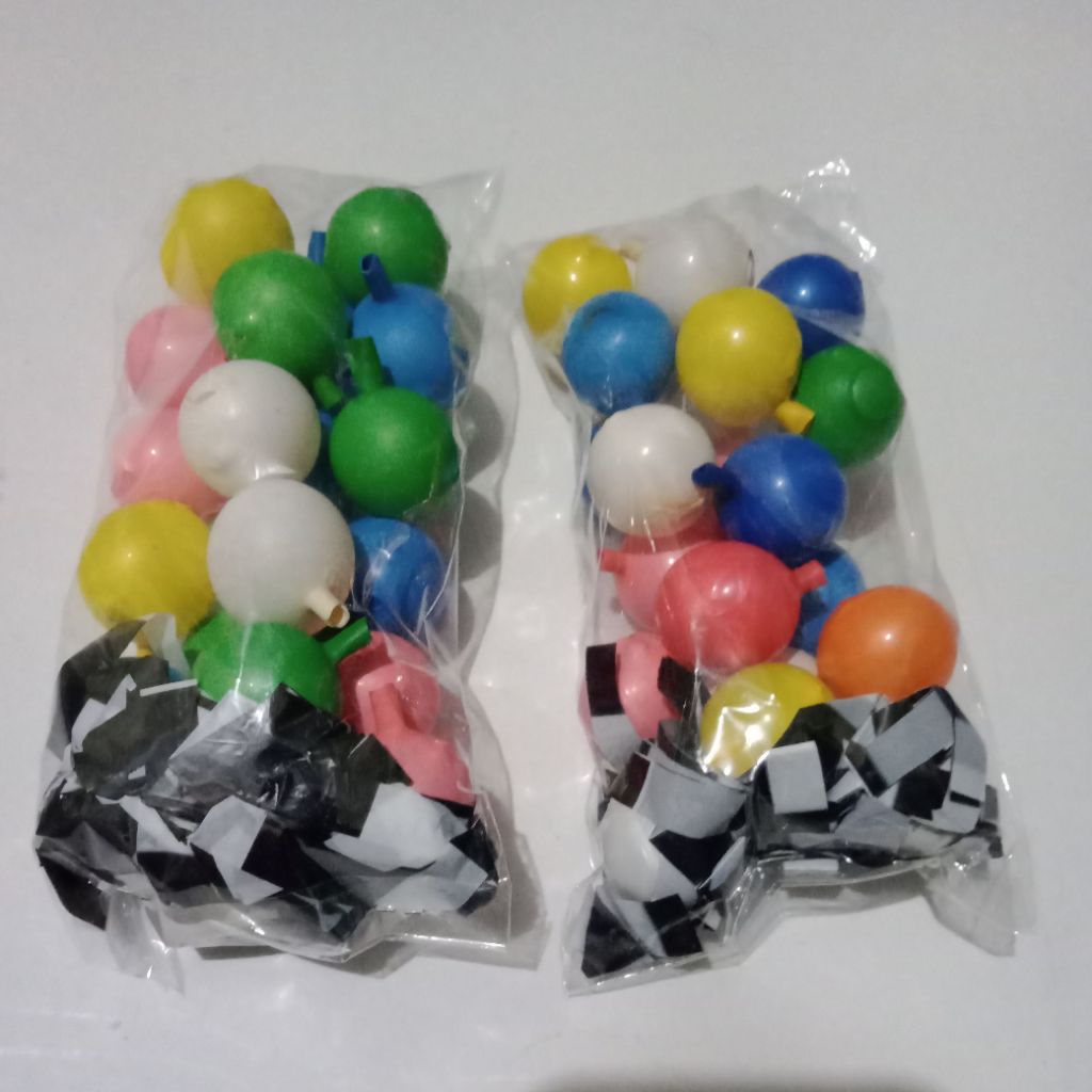 balon air/tuyul tuyulan mainan jadul loncat isi 20pcs