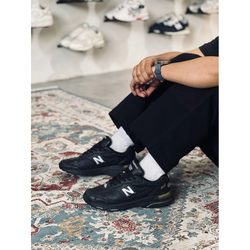 New Balance 993 Black Reflective Made In USA