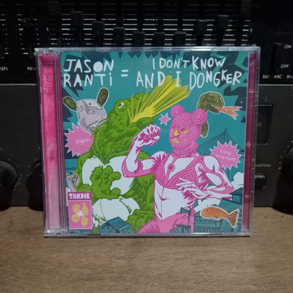 CD Original Jason Ranti x Dongker - I Don't Know And I Dongker