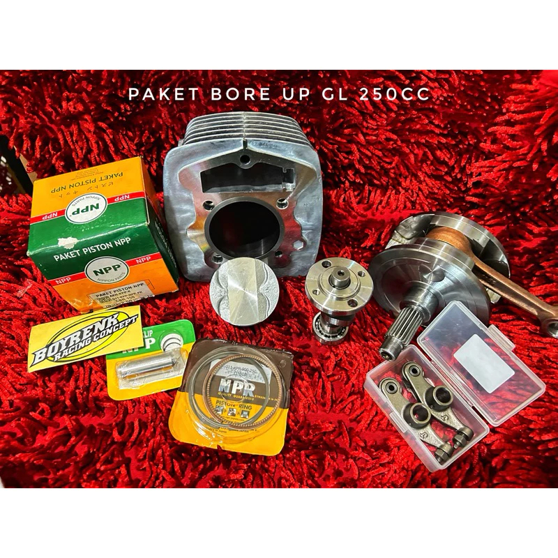 PAKET BORE UP HEREX 250cc PNP GL/MP/TIGER - BOYRENK RACING CONCEPT