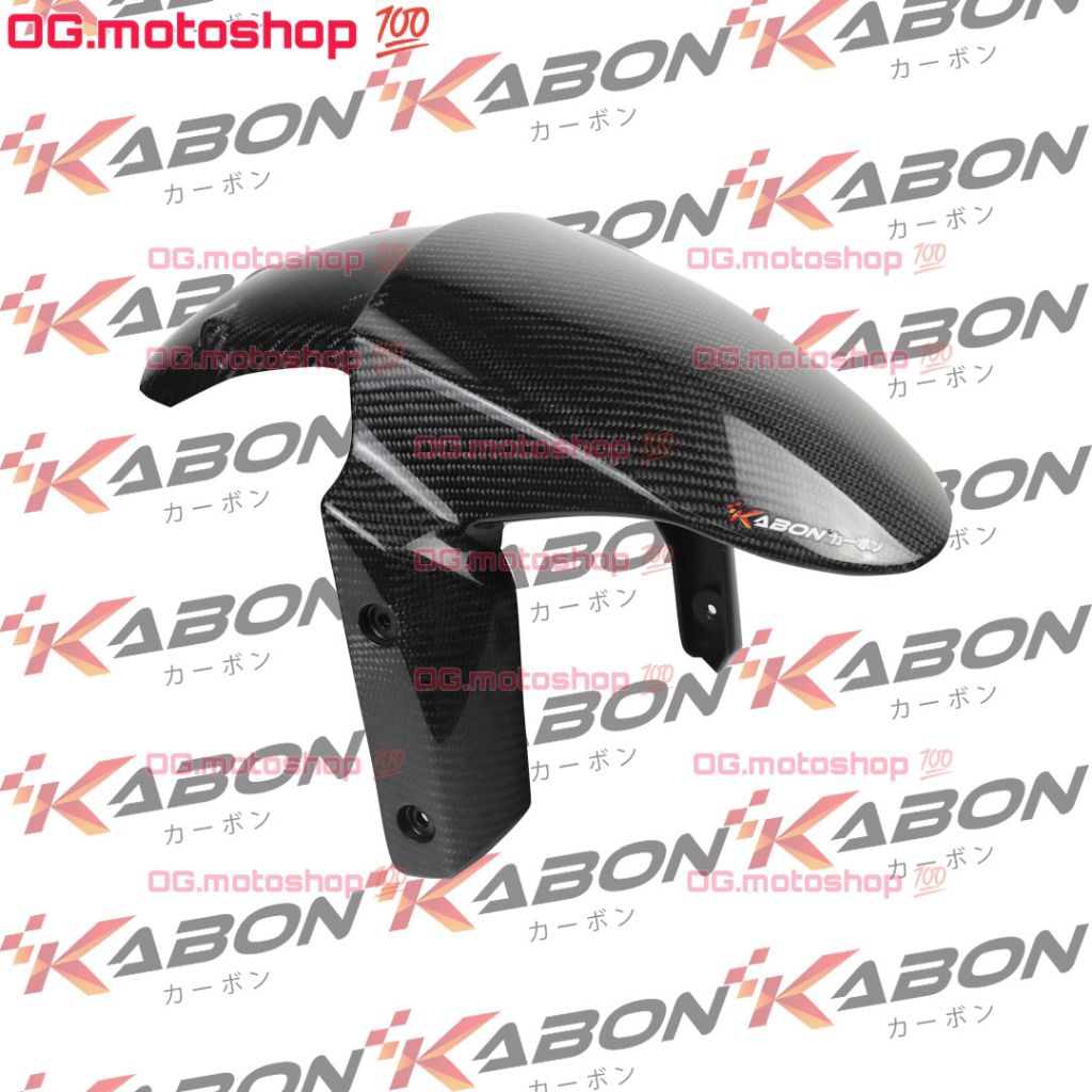 Spakbor depan karbon ZX6 ZX6R ZX636 by Kabon carbon parts