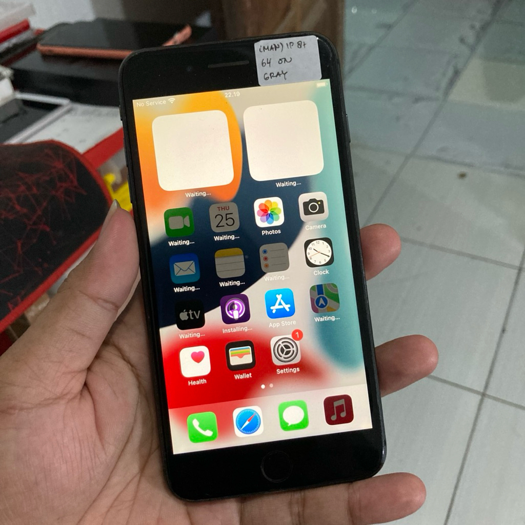 (man) ip 8 plus 64gb bypass cell gray