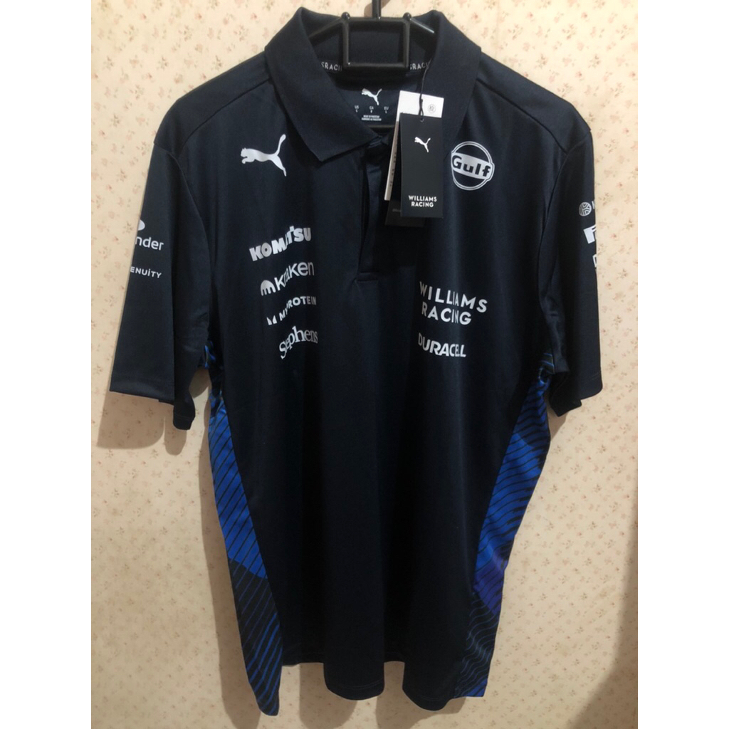 polo shirt puma williams f1 team 2025