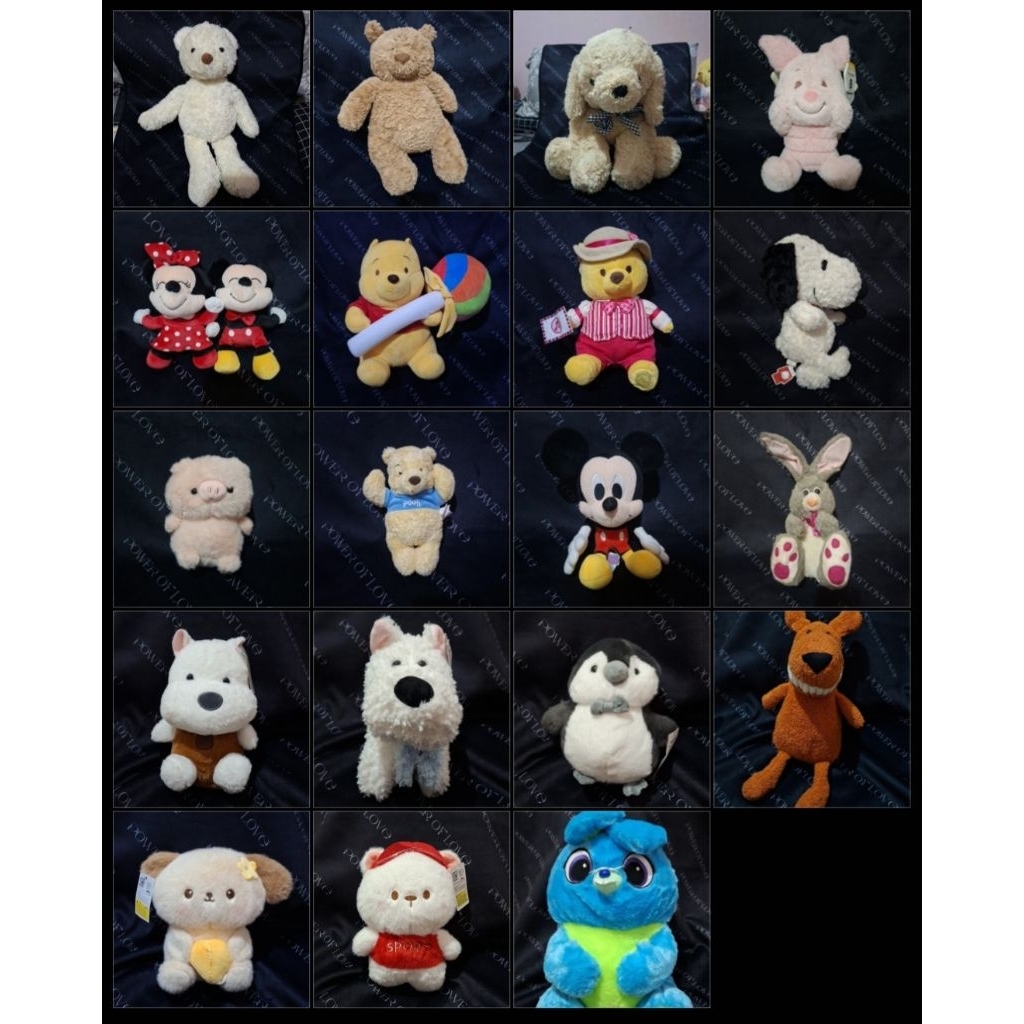 boneka doll tag oh some capit, sega, jellycat