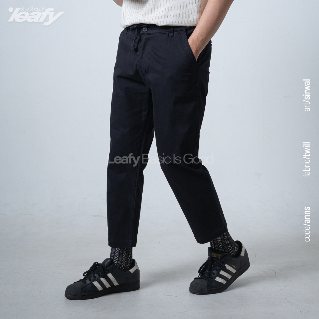 celana sirwal Leafy - ANNS celana cingkrang ankle pants celana la isbal celana diatas mata kaki