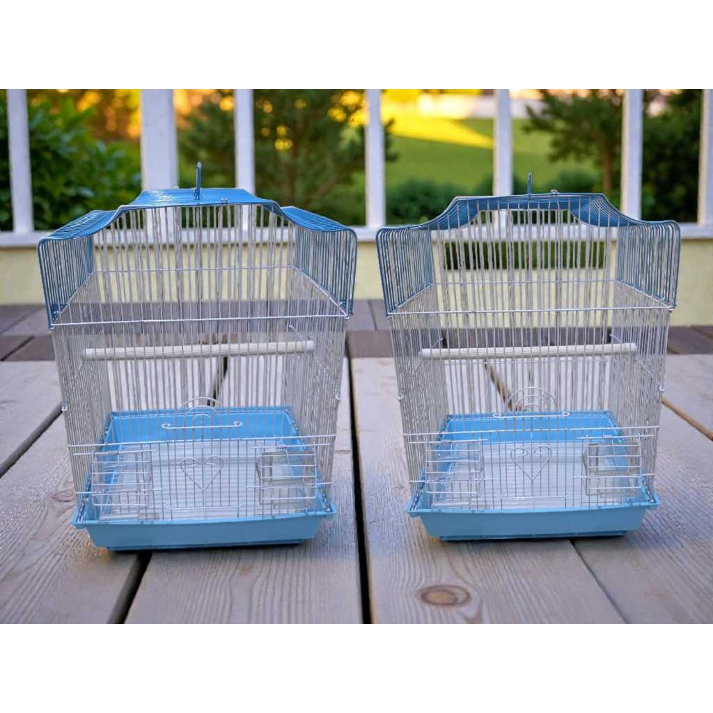 Kandang Kotak Besi Rumah Sangkar Besi Burung Kenari Lovebird Pleci Dayang Srindit Kandang Hamster Dl