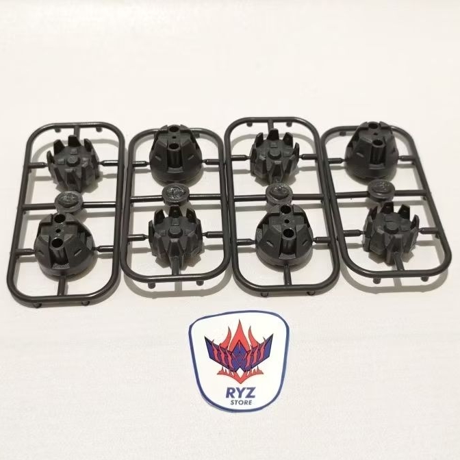 Crush Gear Battle Part Wheel Hidash Dark Grey WDP