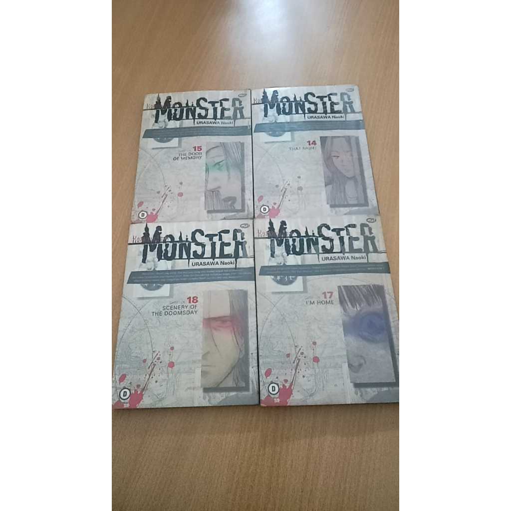 Komik Monster 1 2 3 4 5 6 7 8 9 10 11 12 13 14 15 16 17 18 Tamat by Urusawa Naoki - Manga Cabutan