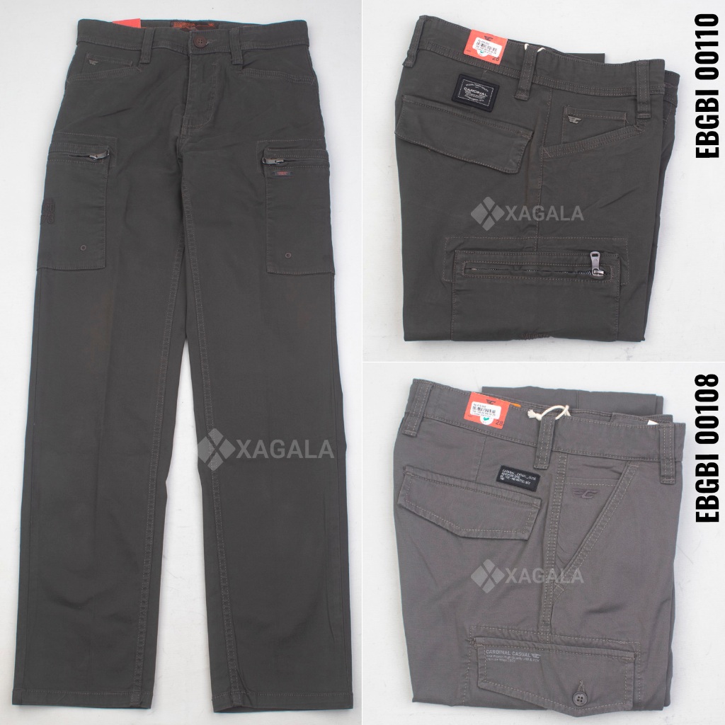 CARDINAL Celana PDL CARGO PRIA SLIMFIT CELANA PANJANG PRIA CELANA Gunung EBGBI