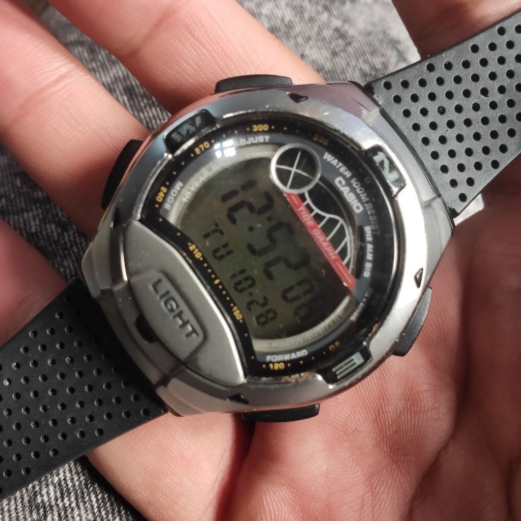 Jam casio original second