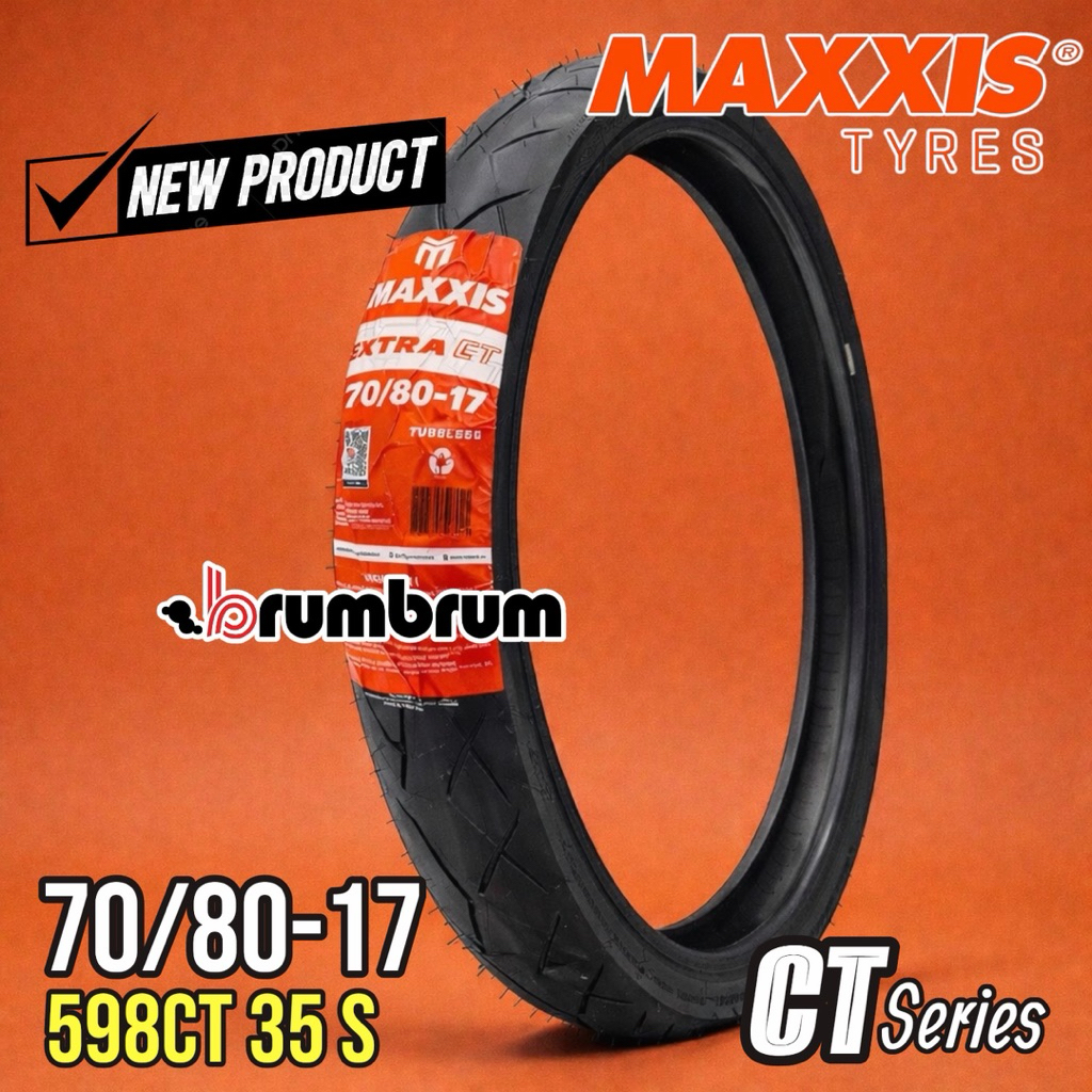CT SERIES - BAN MAXXIS 70/80-17 VICTRA S98CT 35S