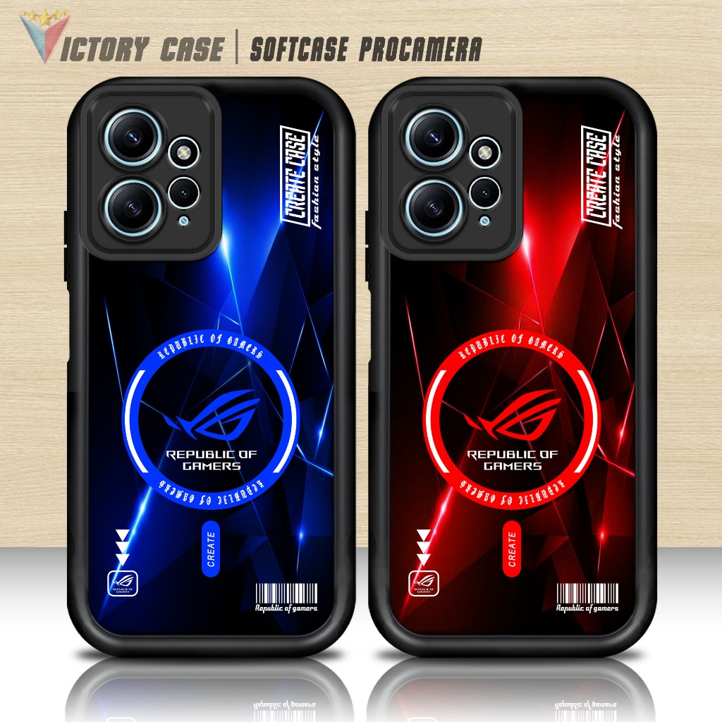 Case REDMI NOTE 12 4G Motif ( ROG5 ) Casing Handphone Softcase Glossy Anti Jamur