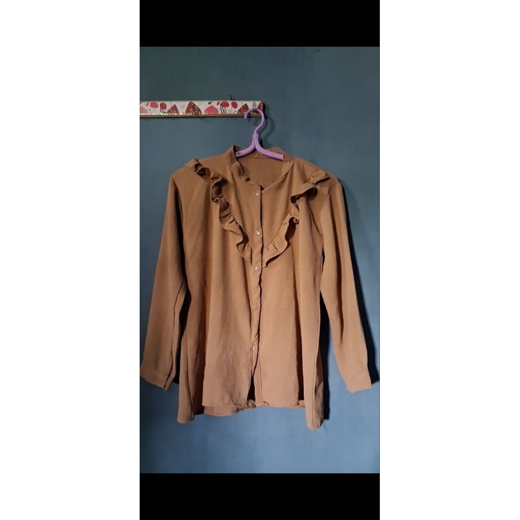 Preloved Blouse Coklat