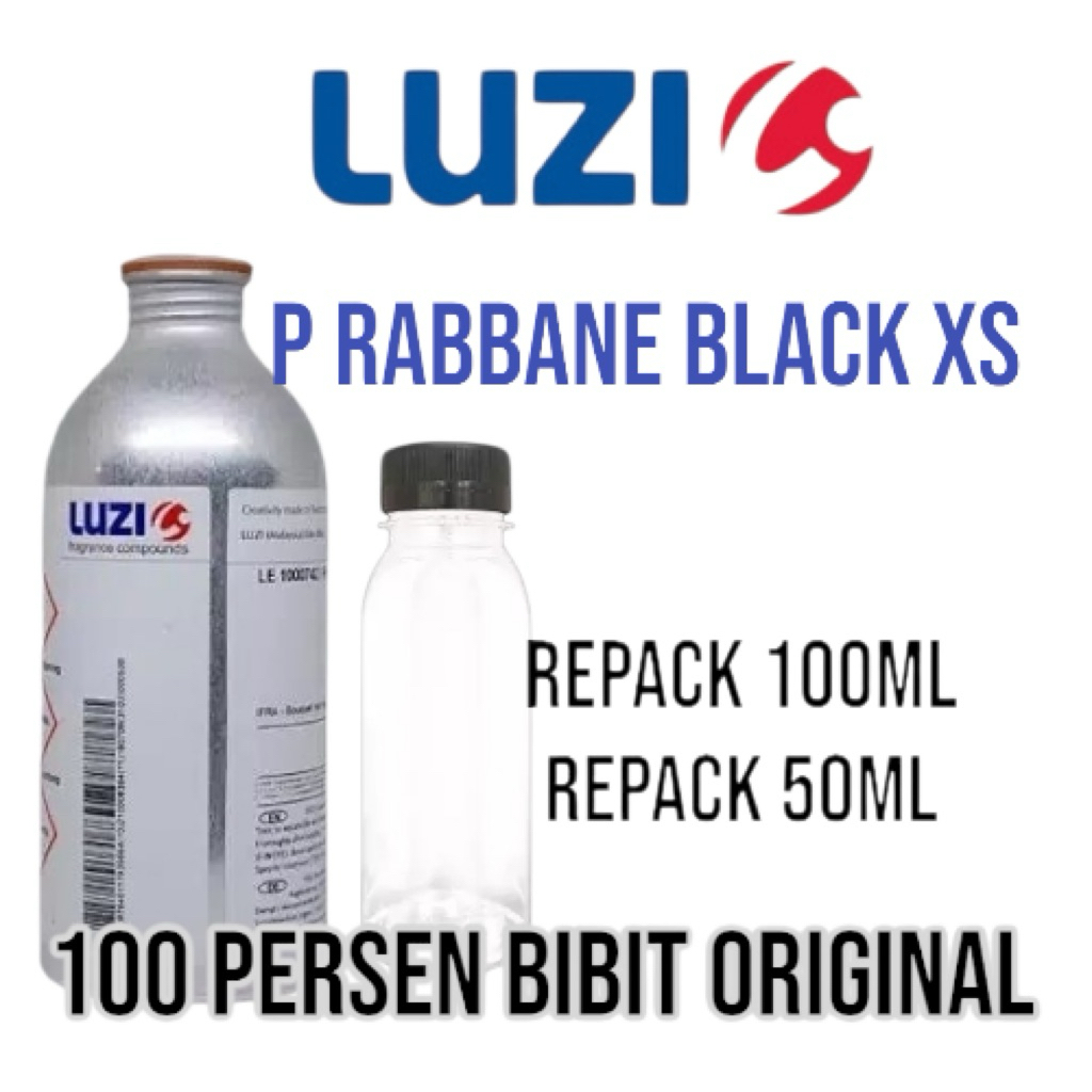 luzi p rabbane black xs repack 100% bibit