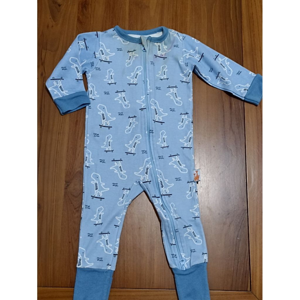 preloved sleepsuit velvet scooter