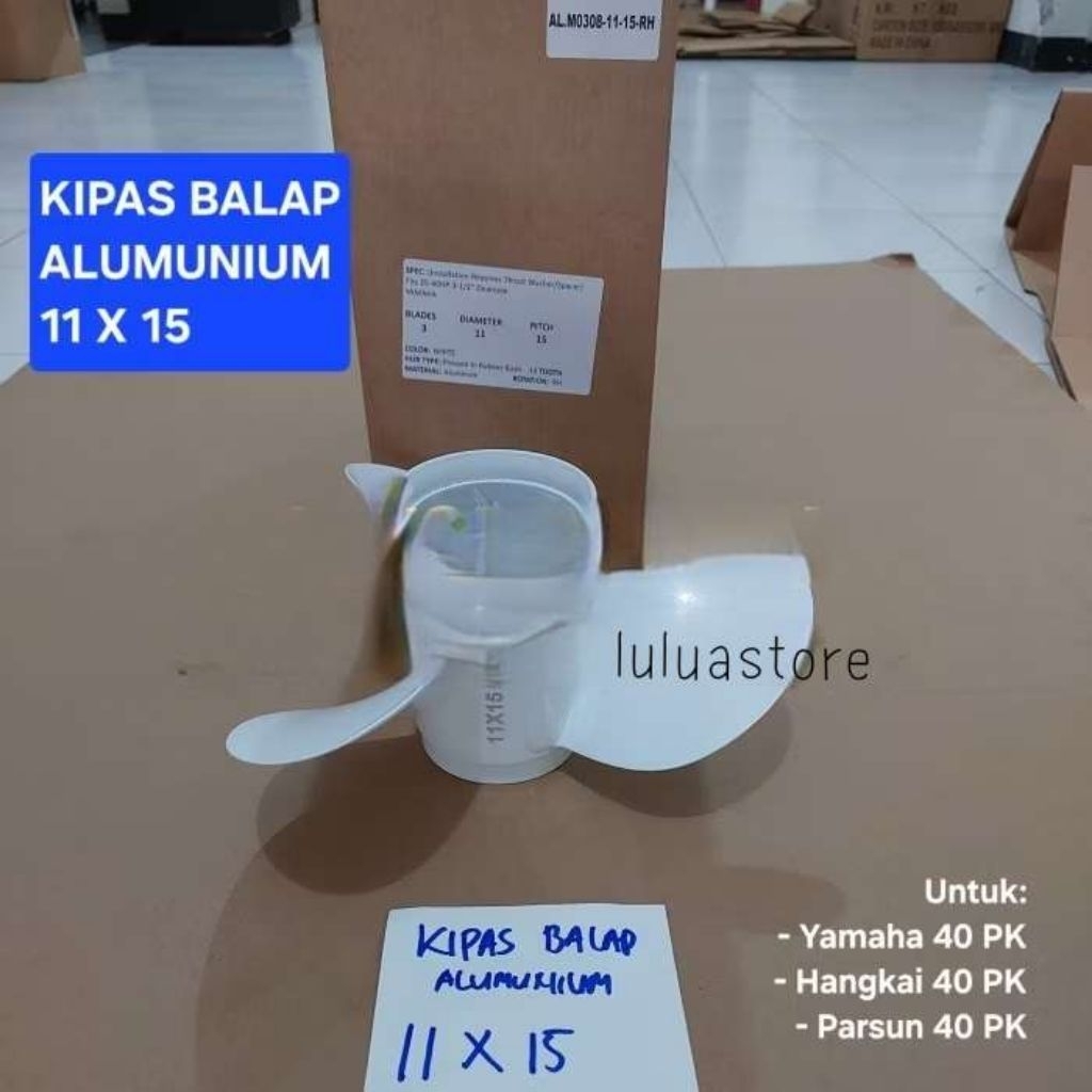 propeller/baling/kipas balap mesin tempel yamaha 40-50 PK