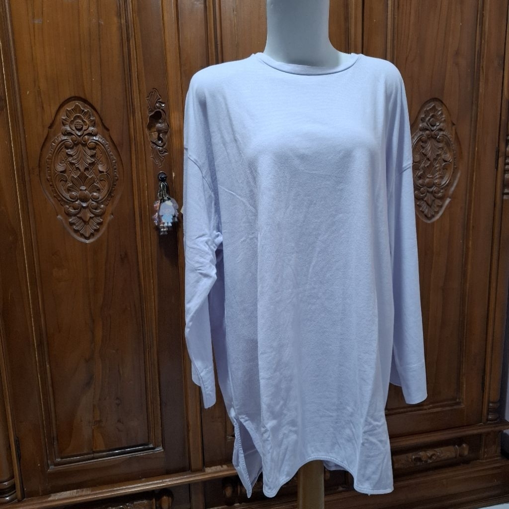 Tunik american holic warna soft lilac