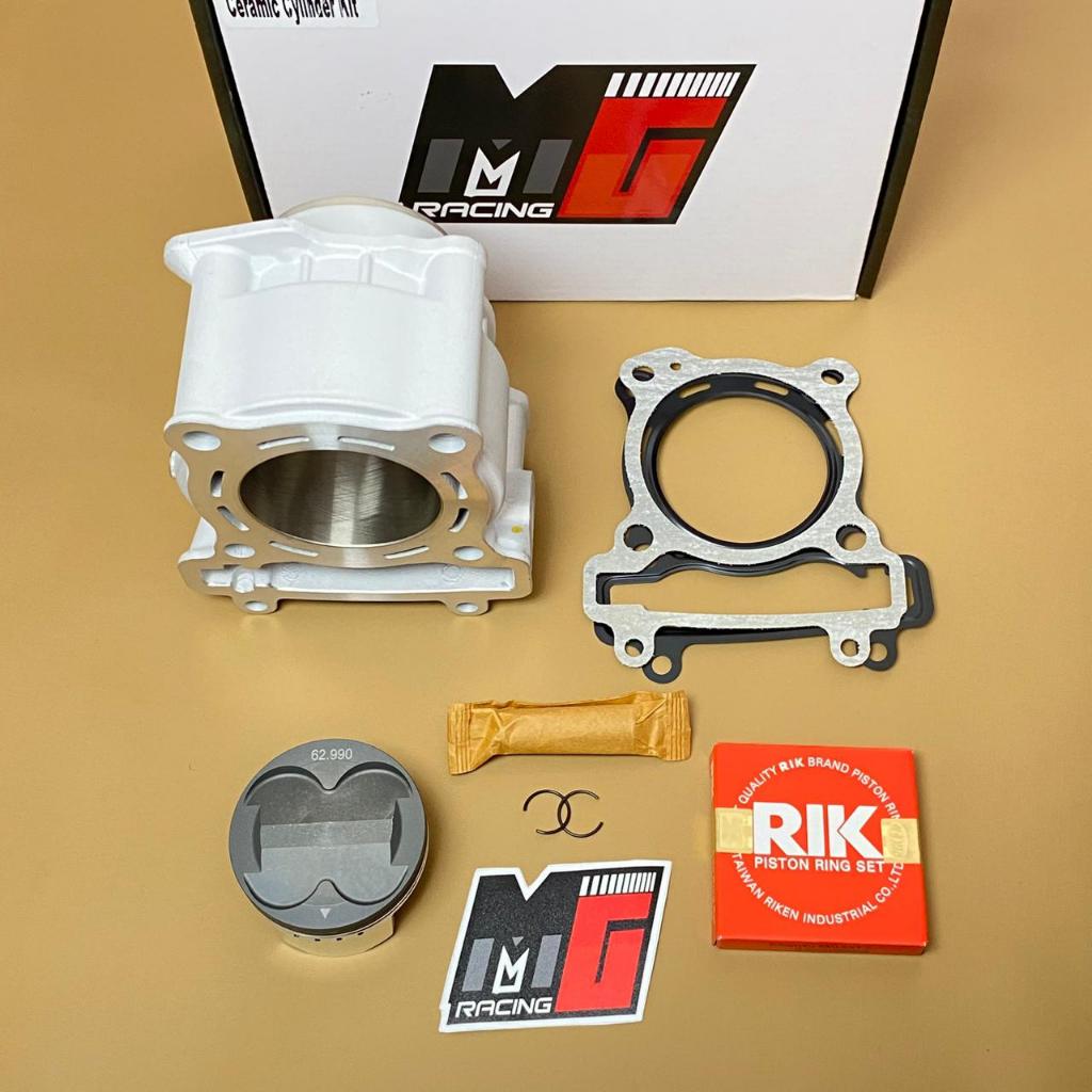 blok mx king vixion ceramic 63 65 66 68 70 72 piston fjn anodize Mg racing made in taiwan
