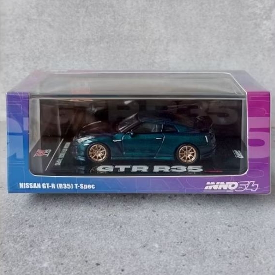 INNO64 NISSAN GT-R (R35] T-Spec MIDNIGHT PURPLE