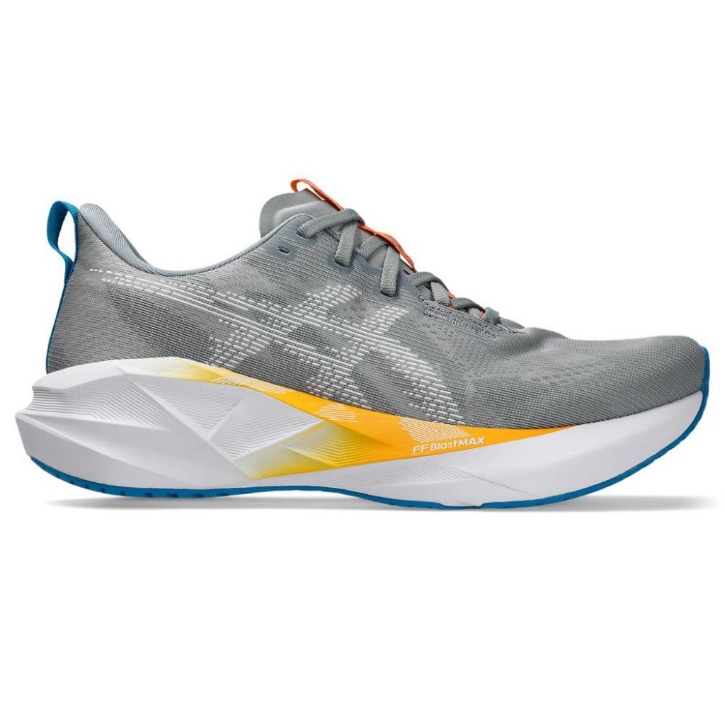 SEPATU ASICS RUNNING NOVABLAST 5 GRAVEL GREY ORIGINAL BIG SIZE 46