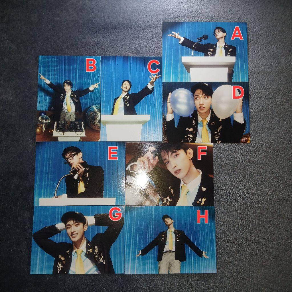 Ready stok Seventeen BSS DK postcard official