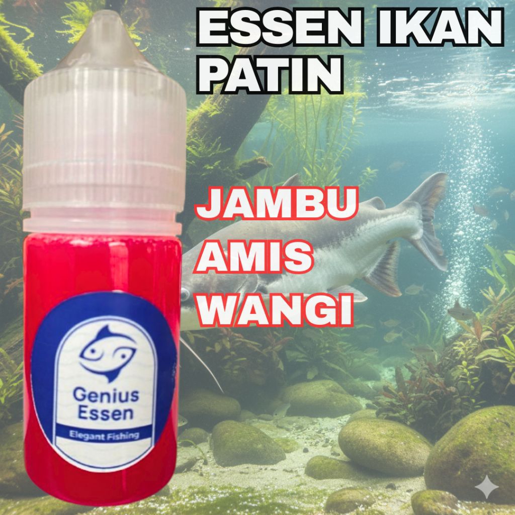 ESSEN IKAN PATIN VARIAN JAMBU AMIS WANGI essen ikan patin harian essen ikan patin lomba essen ikan p